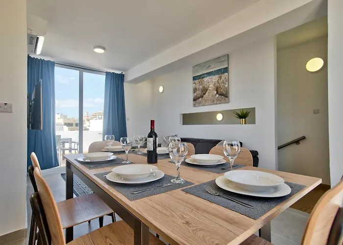 2-bedroom And Penthouse With Jacuzzi * 슬리에마