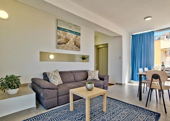 2-bedroom And Penthouse With Jacuzzi 슬리에마